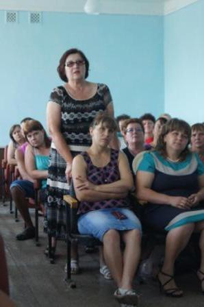 Встреча с активом Марьинского с/п