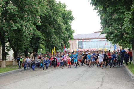 В Тбилисской в честь Дня Победы прошла Всекубанская эстафета