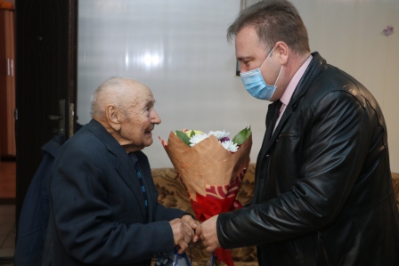 Почетный гражданин Тбилисского района отмечает день рождения