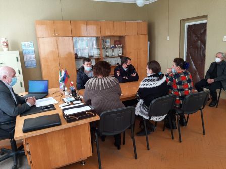 Заседание территориальной комиссии по профилактике правонарушений