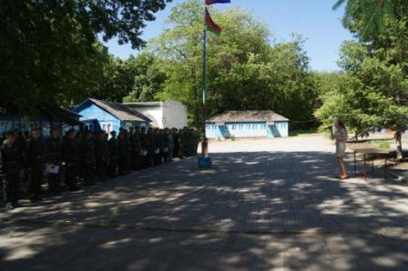 закрытие учебных сборов обучающихся 10 классов