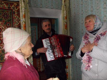 Нововладимирцев поздравили с наступающим Новым годом