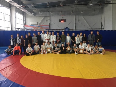 В Тбилисском районе состоялись соревнования по самбо