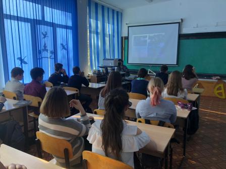 В школах района проходят классные часы, посвящённые трагедии в Чернобыле