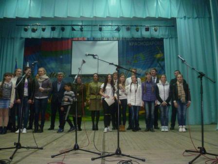 Тбилисцы вышли в финал краевого фестиваля "Пою моё Отечество"