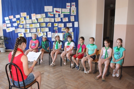 В школьном лагере «Солнышко» пошла акция «Читаем вместе!»