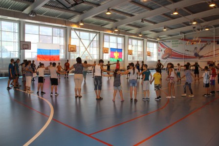 В Тбилисской прошел турнир здоровья для детей из замещающих семей