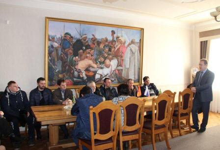 Евгений Ильин продолжает встречаться с тбилисцами