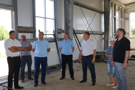 В Тбилисском районе возобновили строительство больничного комплекса