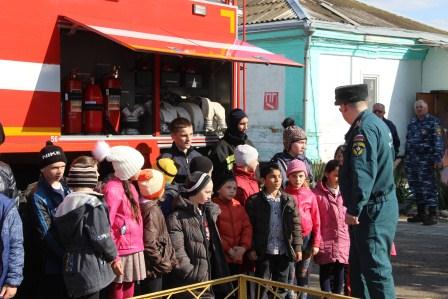 В ванновской коррекционной школе-интернат прошла пожарно-тактическая тренировка