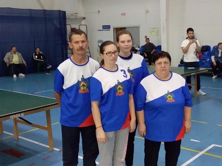 Спортсмены клуба «Успех» стали призерами краевых соревнований по настольному теннису