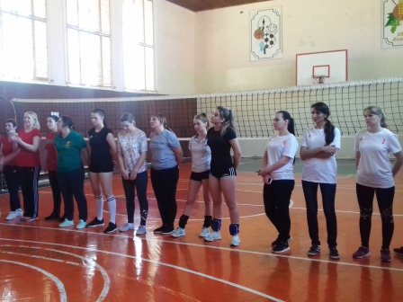 В рамках спартакиады трудящихся прошли соревнования по волейболу