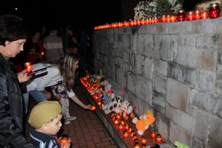 Акция «Свеча памяти» прошла в Тбилисской