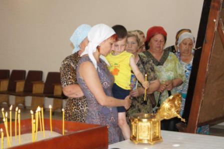 Мощи святой Матроны доставили в Тбилисский район