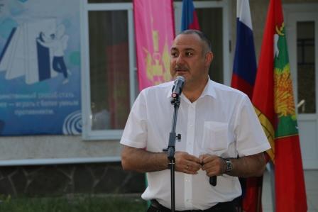 В Тбилисском районе проходит слет юнармейцев