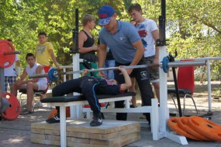 В День физкультурника в Тбилисском районе