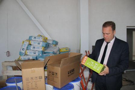 В тбилисском спорткомплексе идут работы полным ходом