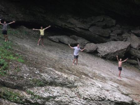 Тбилисские туристы испытали себя на прочность 