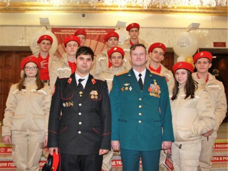 Тбилисские юнармейцы приняли участие в слете «Юнармии»