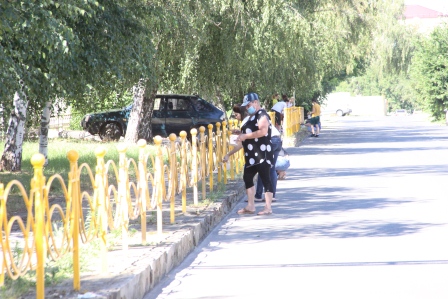 В Тбилисской прошел большой субботник