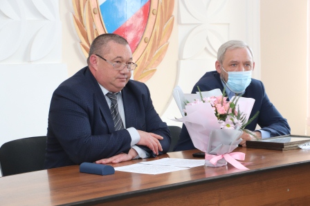 В Тбилисском районе поздравили ветеранов органов внутренних дел и внутренних войск