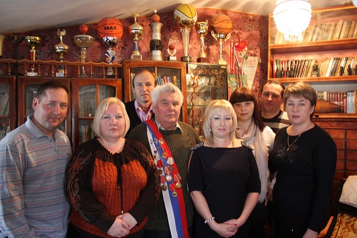 Ветеран педагогического труда Владимир Тимофеевич Дылевой отметил 80-летний юбилей