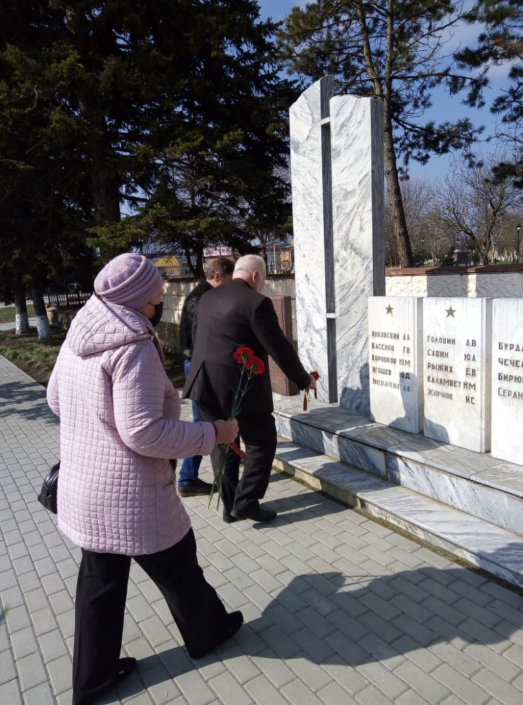 В Тбилисском районе почтили память воинов, погибших в локальных конфликтах