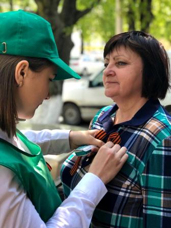 В Тбилисском районе раздадут 15 тысяч георгиевских лент