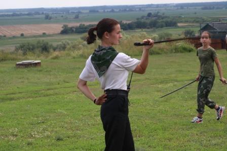 В Тбилисском районе проходят казачьи игры