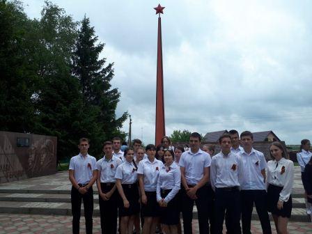 На территории Тбилисского района прошел автопробег «Вахта памяти»