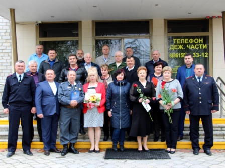 В Тбилисском районе поздравили ветеранов органов внутренних дел и внутренних войск