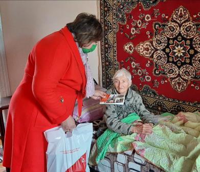 В Тбилисском районе с Днем Победы поздравили ветеранов