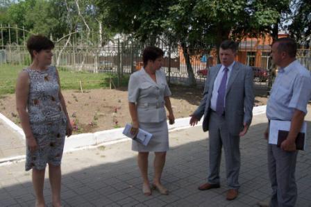 Посещение школ руководителем района