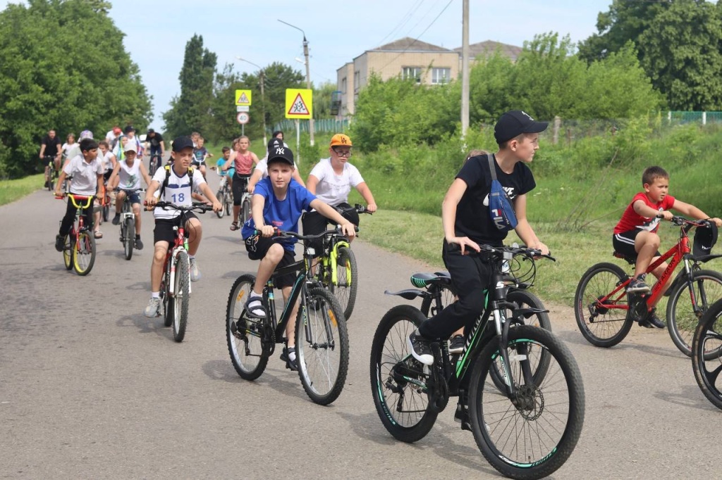 Велопробег «Здоровому всё здорово»