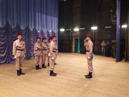 Тбилисская молодежь показала умения в строевом марше