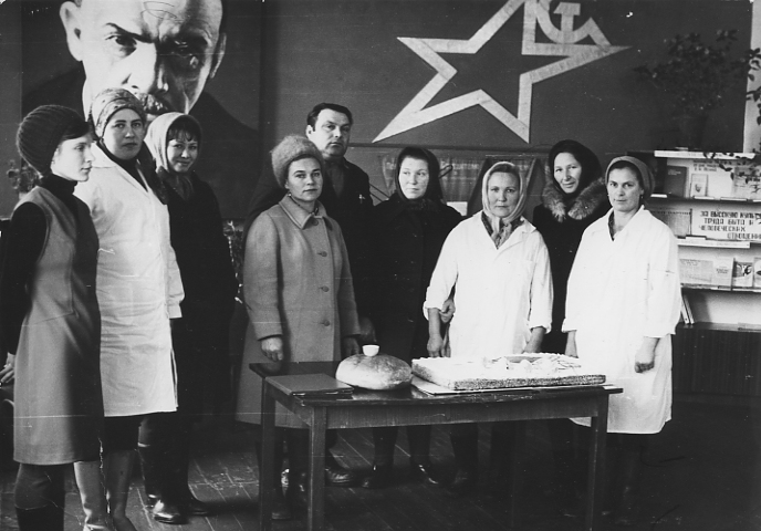 1970-е годы. Доярки МТФ № 2 колхоза Дружба