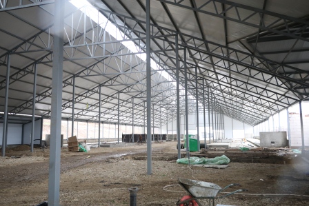 В Тбилисском районе строят животноводческий комплекс