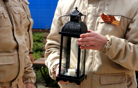 Акция «Эстафета памяти» прошла в Тбилисском районе