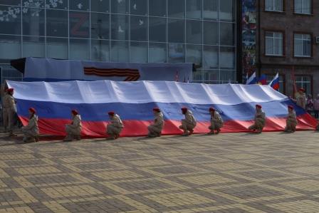 В Тбилисском районе отмечают годовщину воссоединения Крыма с Россией