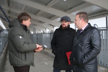 В Тбилисском районе строят животноводческий комплекс