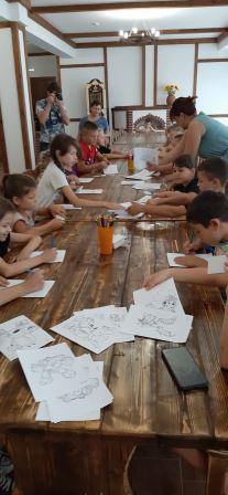 Посещение выставки художника Карпухина Н.А.