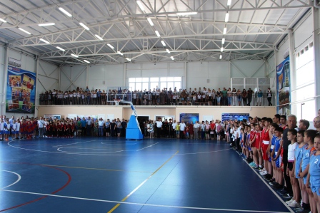 В Тбилисском районе открыли спортивный комплекс «Юниор»