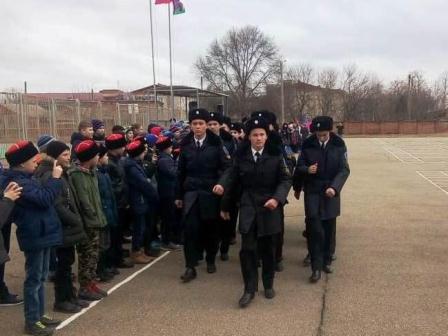 Тбилисские школьники посетили казачий кадетский корпус имени Г. Н. Трошева