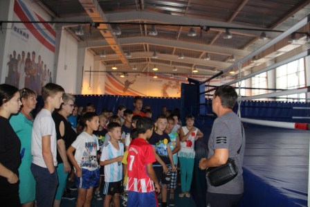 В Тбилисской прошел турнир здоровья для детей из замещающих семей