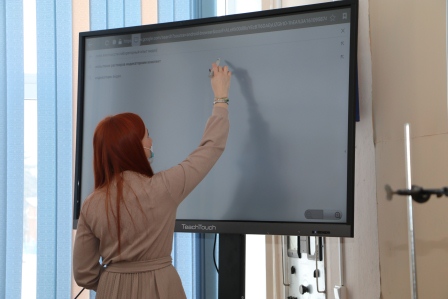 В седьмой школе станицы Тбилисской появился новый кабинет физики