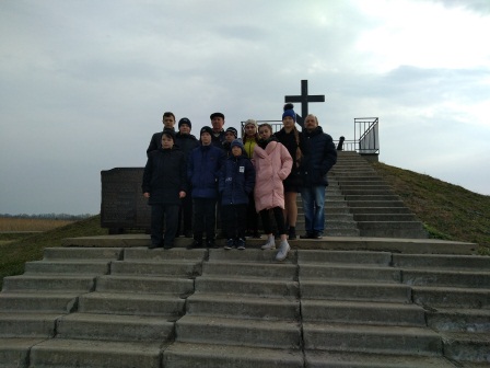 Состоялась архивно-поисковая экспедиция на рубеж воинской доблести Тбилисского района