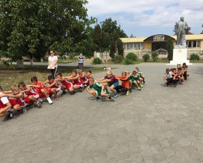 «Веселые старты» прошли в Тбилисской 