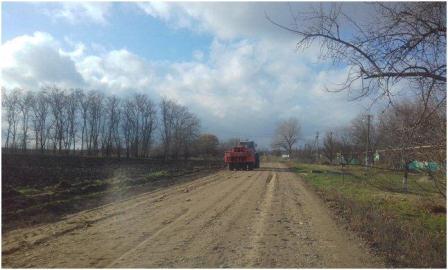 В Ловлинской прогрейдировали дороги на трех улицах