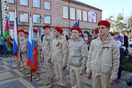 В Тбилисском районе отмечают День народного единства