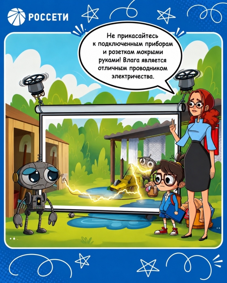 Каникулы без риска: учим детей правилам электробезопасности